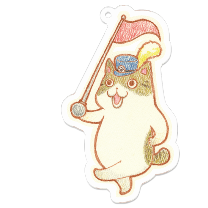 アクリルキーホルダー - 70 x 70 (mm)