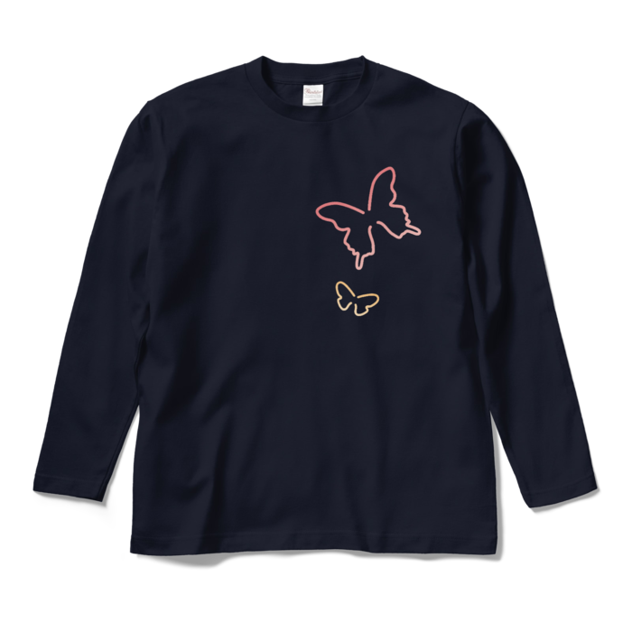 ロングスリーブTシャツ - M - ネイビー