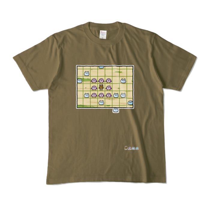 カラーTシャツ - M - オリーブ (濃色)