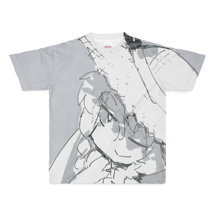 フルグラフィックTシャツ - M - 正面印刷のみ
