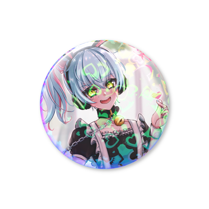 ホログラム缶バッジ - 32mm