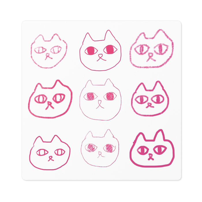 ステッカー - 100 x 100 (mm)