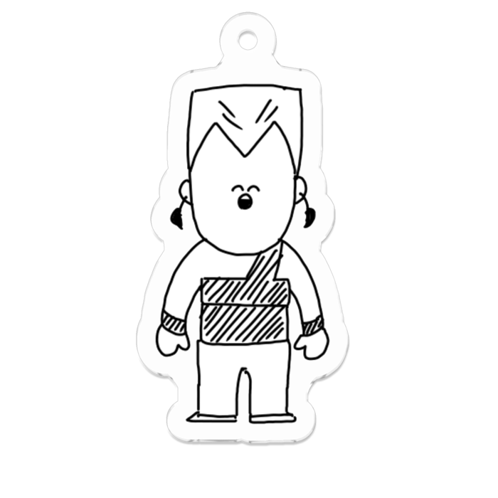アクリルキーホルダー - 50 x 50 (mm)