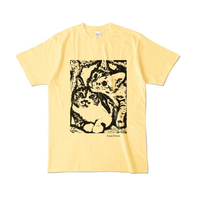 カラーTシャツ - L - ライトイエロー (淡色)