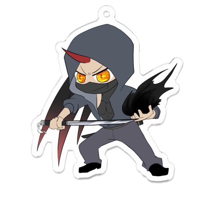 アクリルキーホルダー - 70 x 70 (mm)