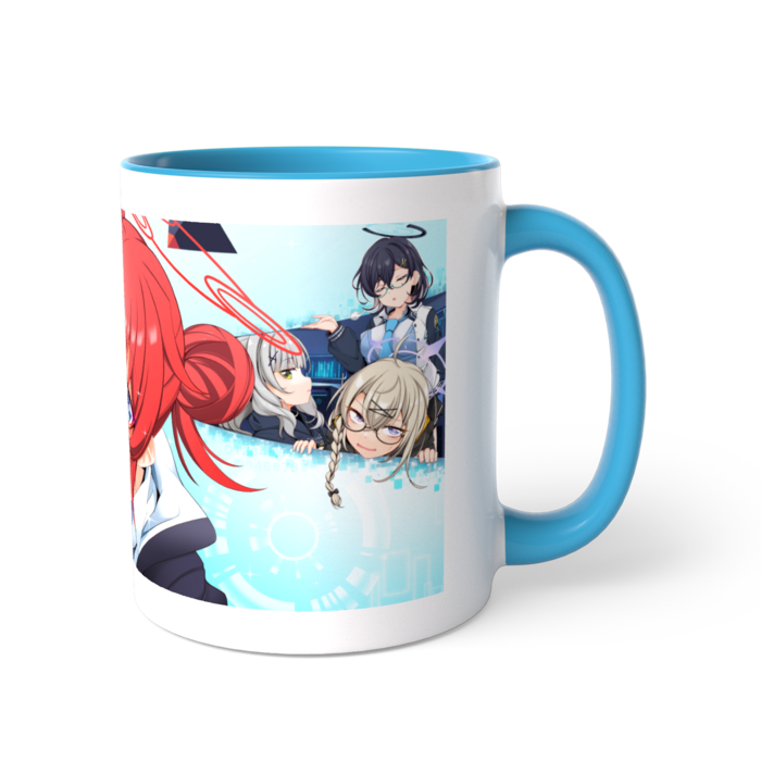 ツートンカラーマグカップ - 直径 8.2cm / 高さ 9.5cm