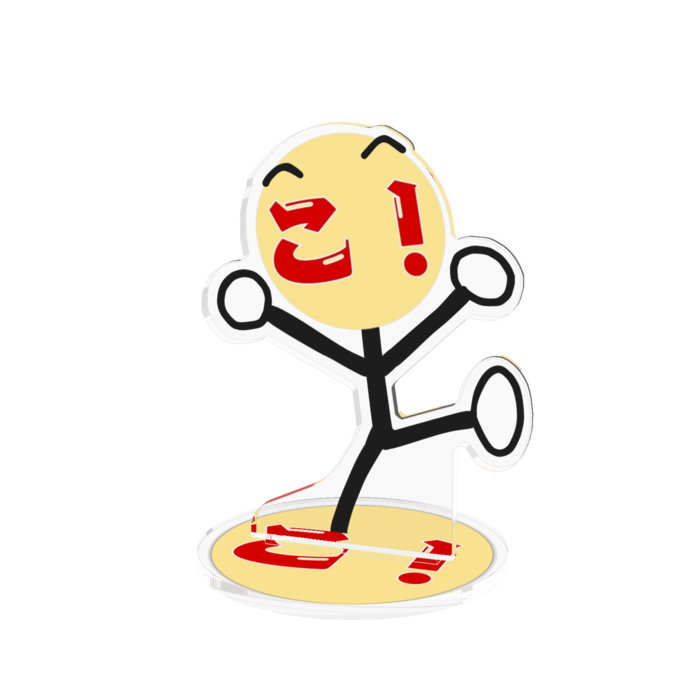 アクリルフィギュア - 100x100mm