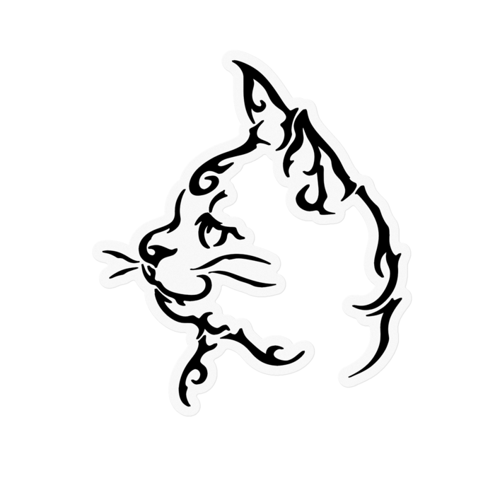 ステッカー - 100 x 100 (mm)