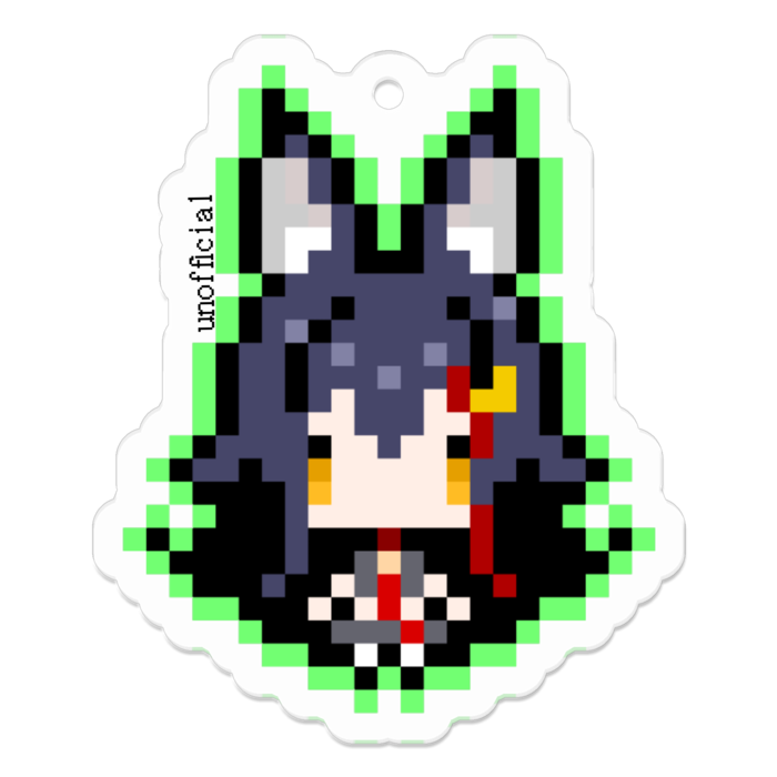 非公式 大神ミオ ドット絵 アクリルキーホルダー Sino S Shop Booth