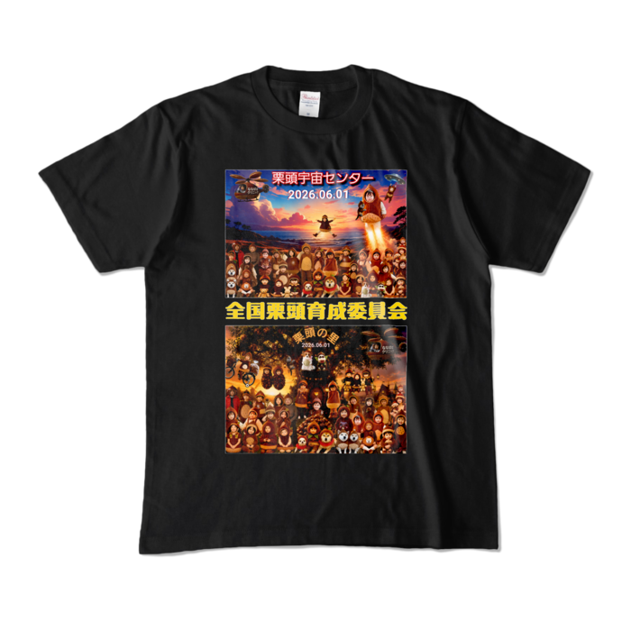 カラーTシャツ - M - ブラック (濃色)