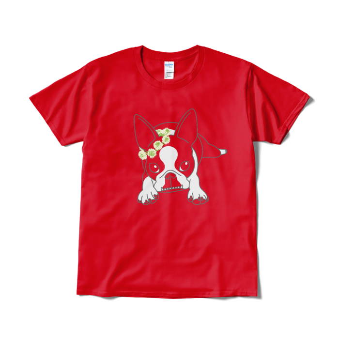 Tシャツ(短納期) - L - レッド