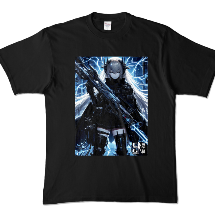 カラーTシャツ - XL - ブラック (濃色)