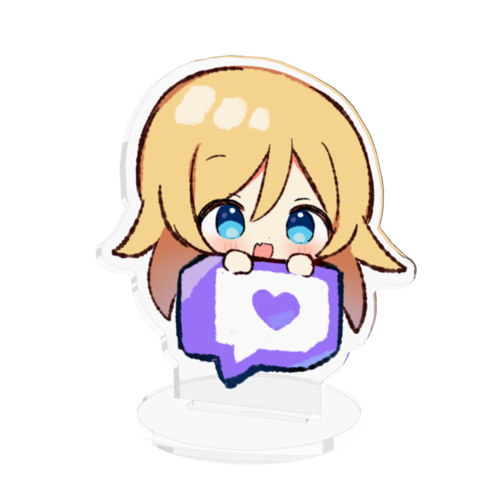 ①アクリルフィギュア - 70x70mm