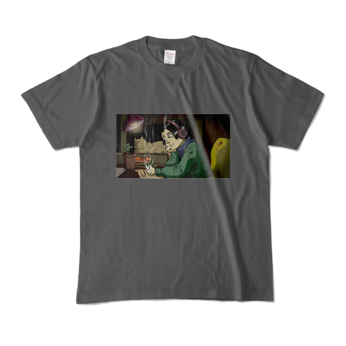 カラーTシャツ - M - チャコール (濃色)