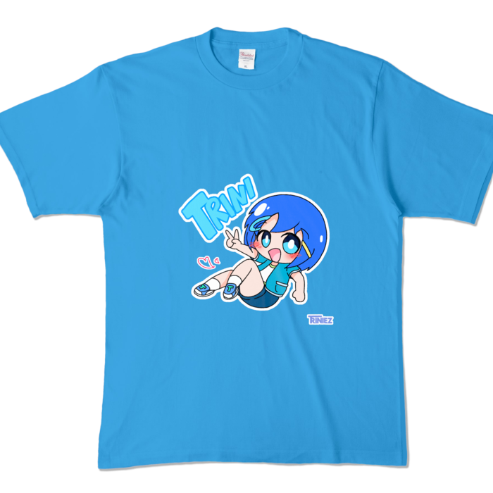 カラーTシャツ - XL - ターコイズ (濃色)