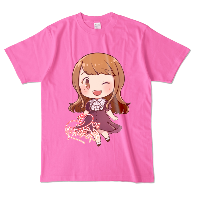 カラーTシャツ - L - ピンク (濃色)