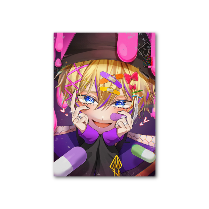 フォト風カード - 縦 - 片面