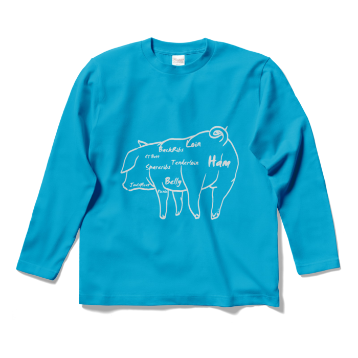 ロングスリーブTシャツ - S - ターコイズ
