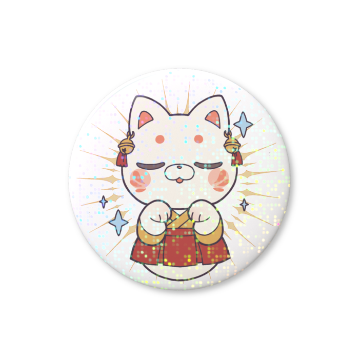 ホログラム缶バッジ - 56mm
