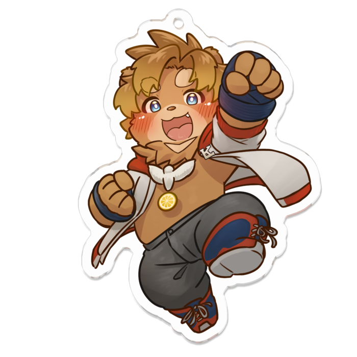 アクリルキーホルダー - 70 x 70 (mm)