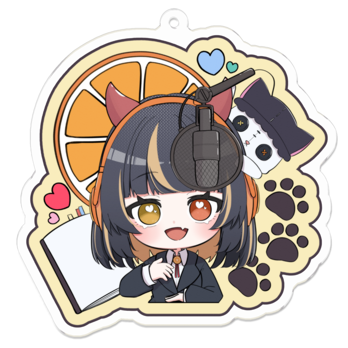 アクリルキーホルダー - 70 x 70 (mm)