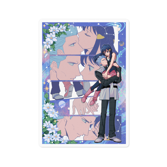 ステッカー - 100 x 100 (mm)