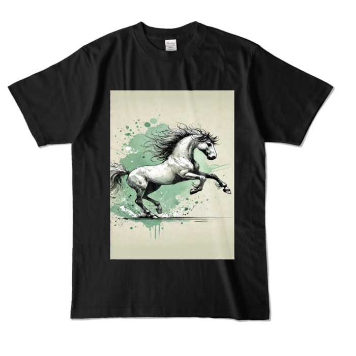 カラーTシャツ - L - ブラック (濃色)