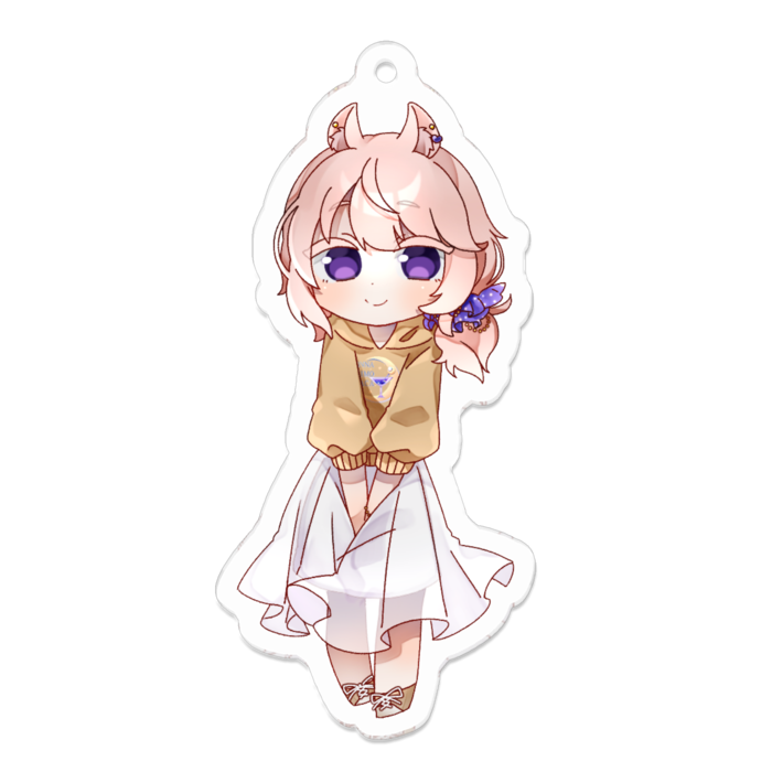 アクリルキーホルダー - 70 x 70 (mm)