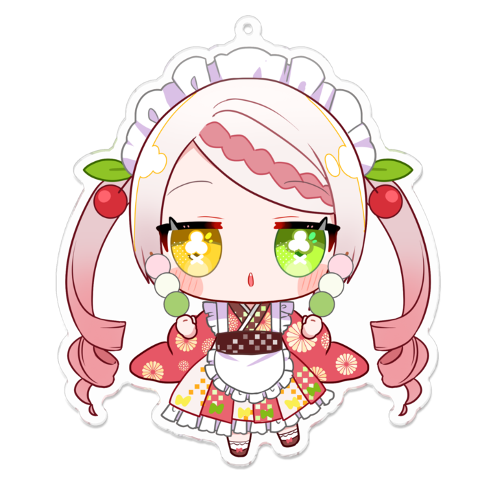 アクリルキーホルダー - 100 x 100 (mm)