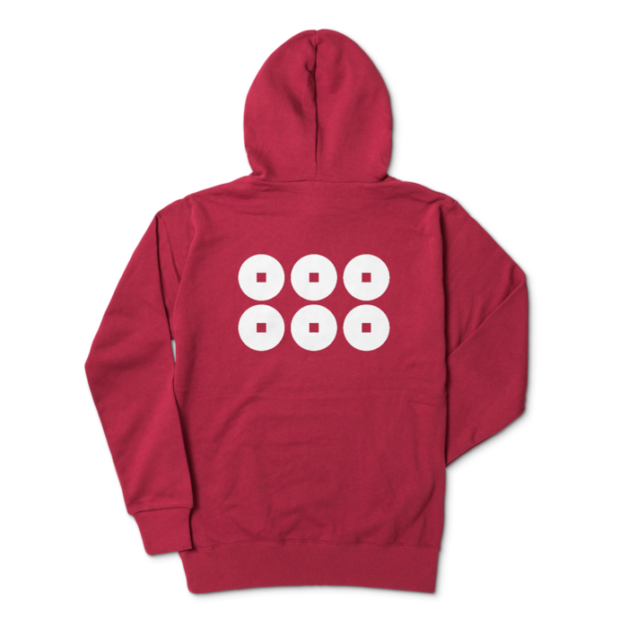 パーカー - L - バーガンディ