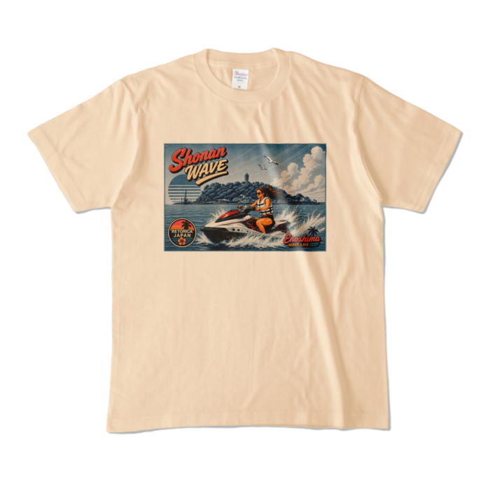 カラーTシャツ - M - ナチュラル (淡色)
