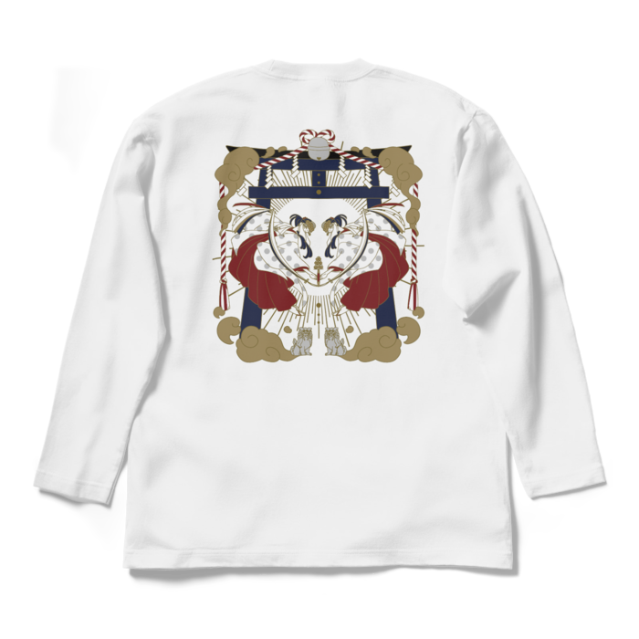 ロングスリーブTシャツ - L - ホワイト