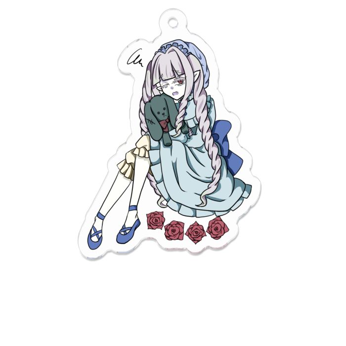 アクリルキーホルダー - 70 x 70 (mm)
