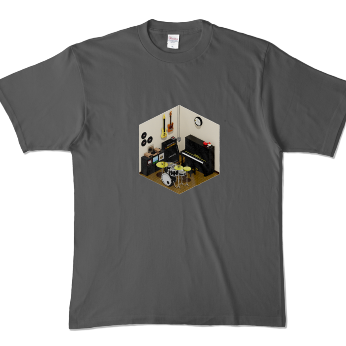 カラーTシャツ - XL - チャコール (濃色)