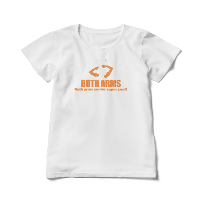 レディースTシャツ - L - オレンジ