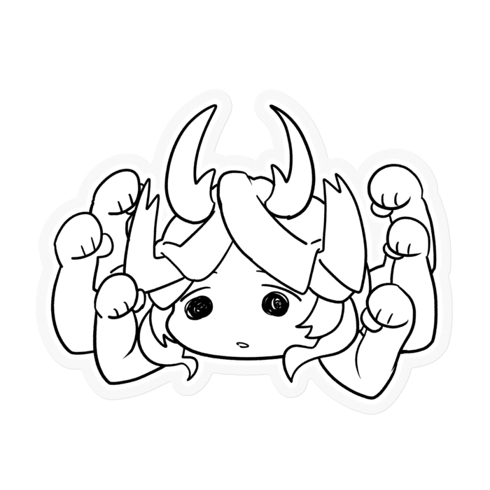 ステッカー - 100 x 100 (mm)