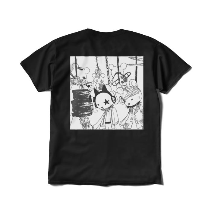 Tシャツ(短納期) - L - ブラック