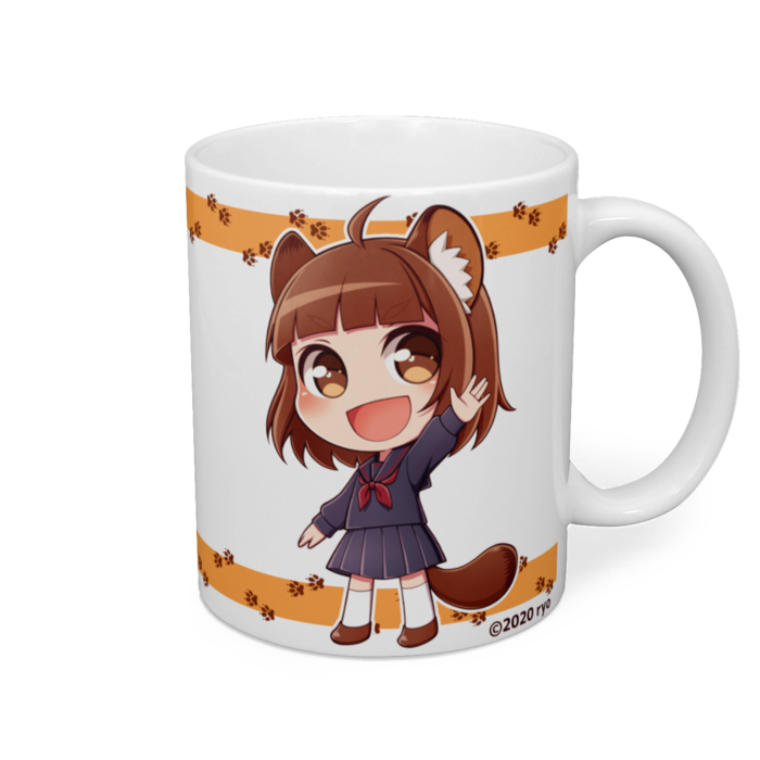 マグカップ(シンプルVer.) - 直径 8 cm / 高さ 9.5 cm