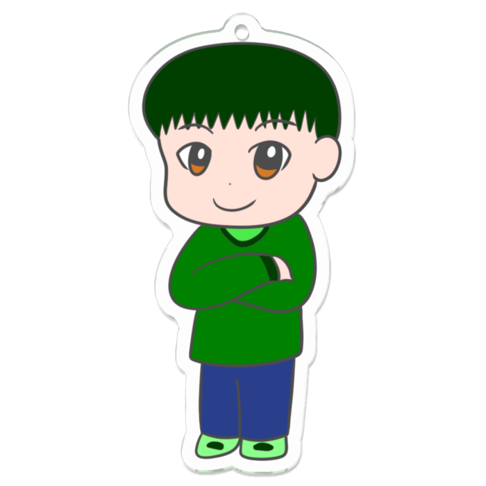 アクリルキーホルダー - 70 x 70 (mm)