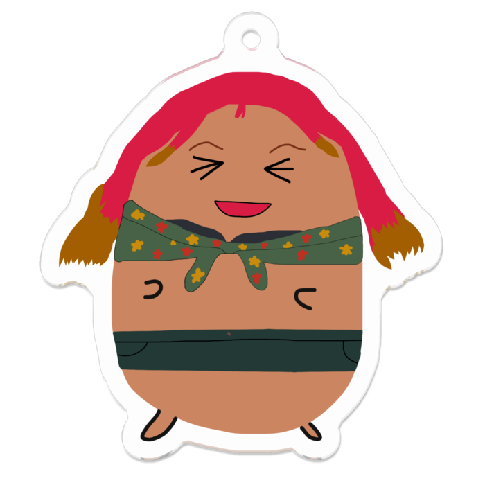 アクリルキーホルダー - 50 x 50 (mm)