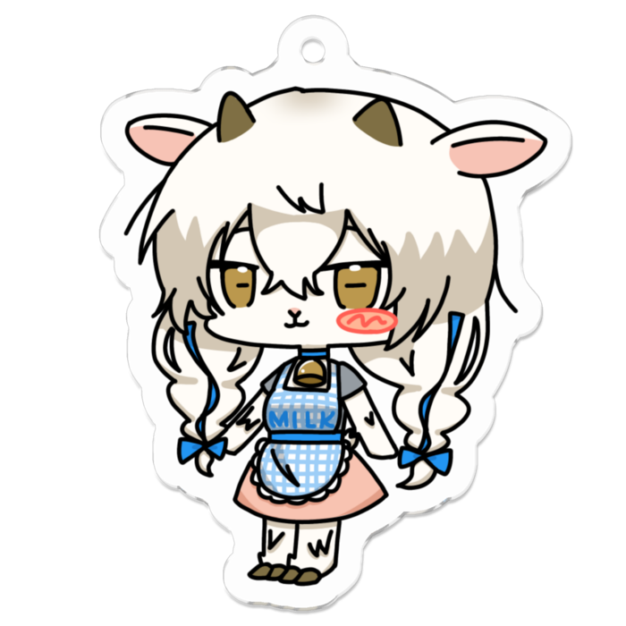 アクリルキーホルダー - 50 x 50 (mm)