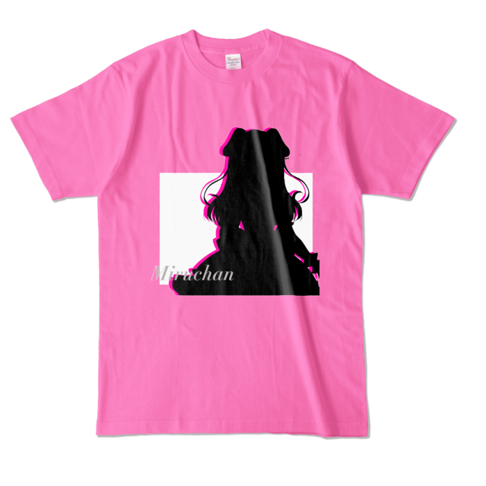 カラーTシャツ - L - ピンク (濃色)