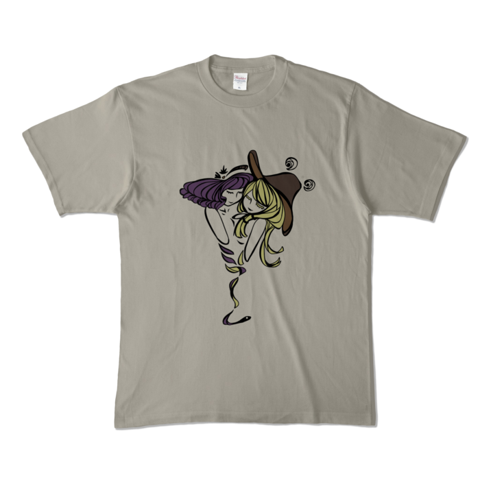 カラーTシャツ - XL - シルバーグレー