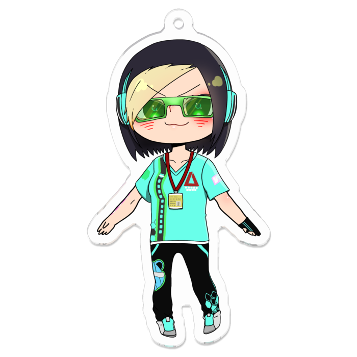 アクリルキーホルダー - 70 x 70 (mm)