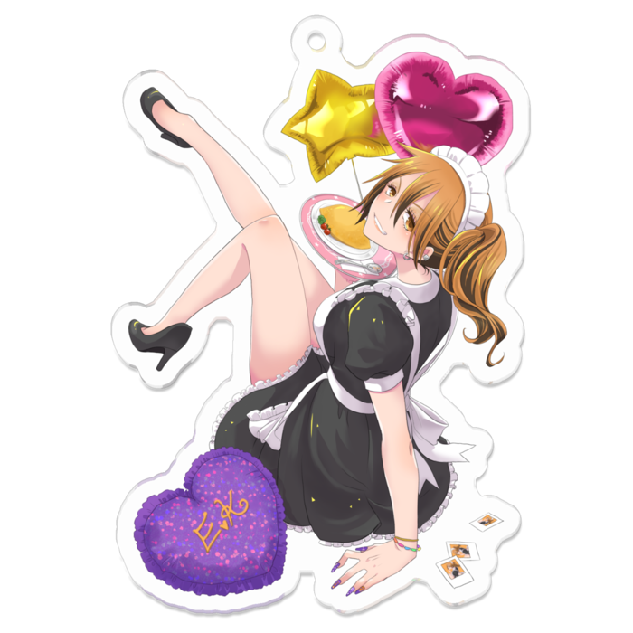 アクリルキーホルダー - 70 x 70 (mm)