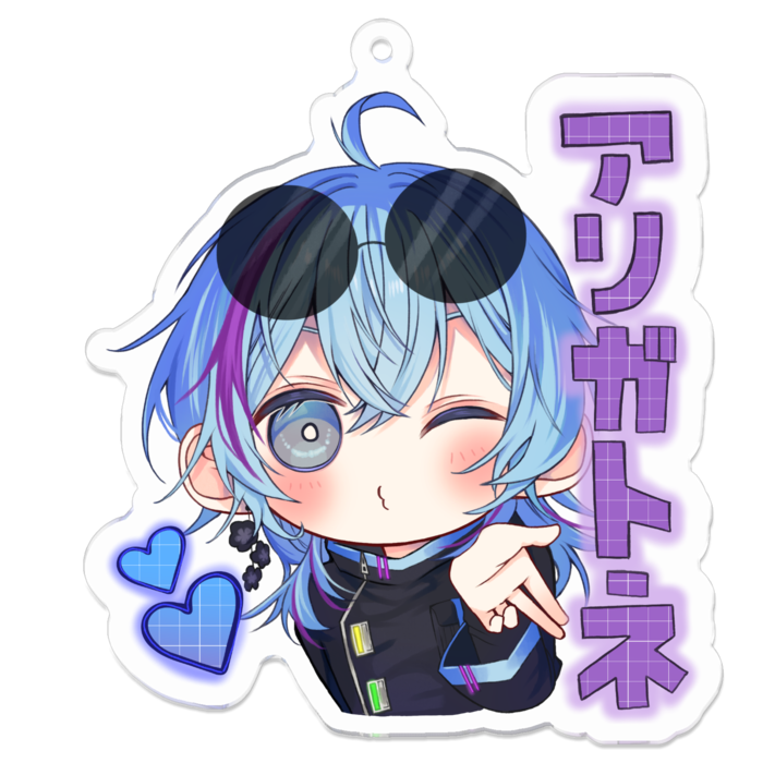 アクリルキーホルダー - 70 x 70 (mm)