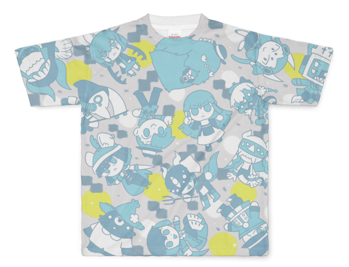 フルグラフィックTシャツ - L - 両面印刷