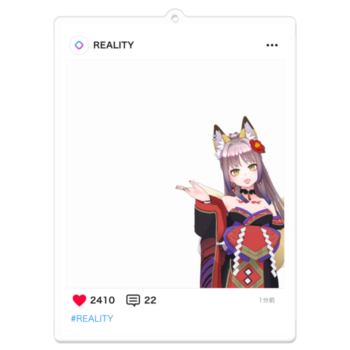 アクリルキーホルダー - 100 x 100 (mm)