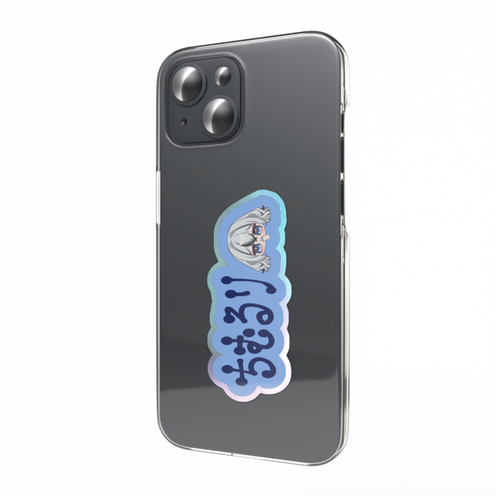 ちむるりオーロラスマホステッカー - W55 × H91mm 以内