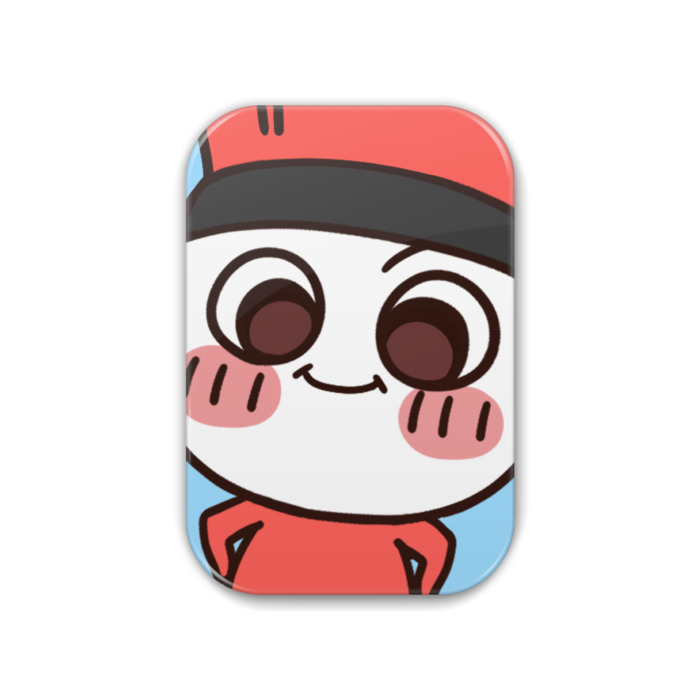 缶バッジ - 角丸 51x76mm